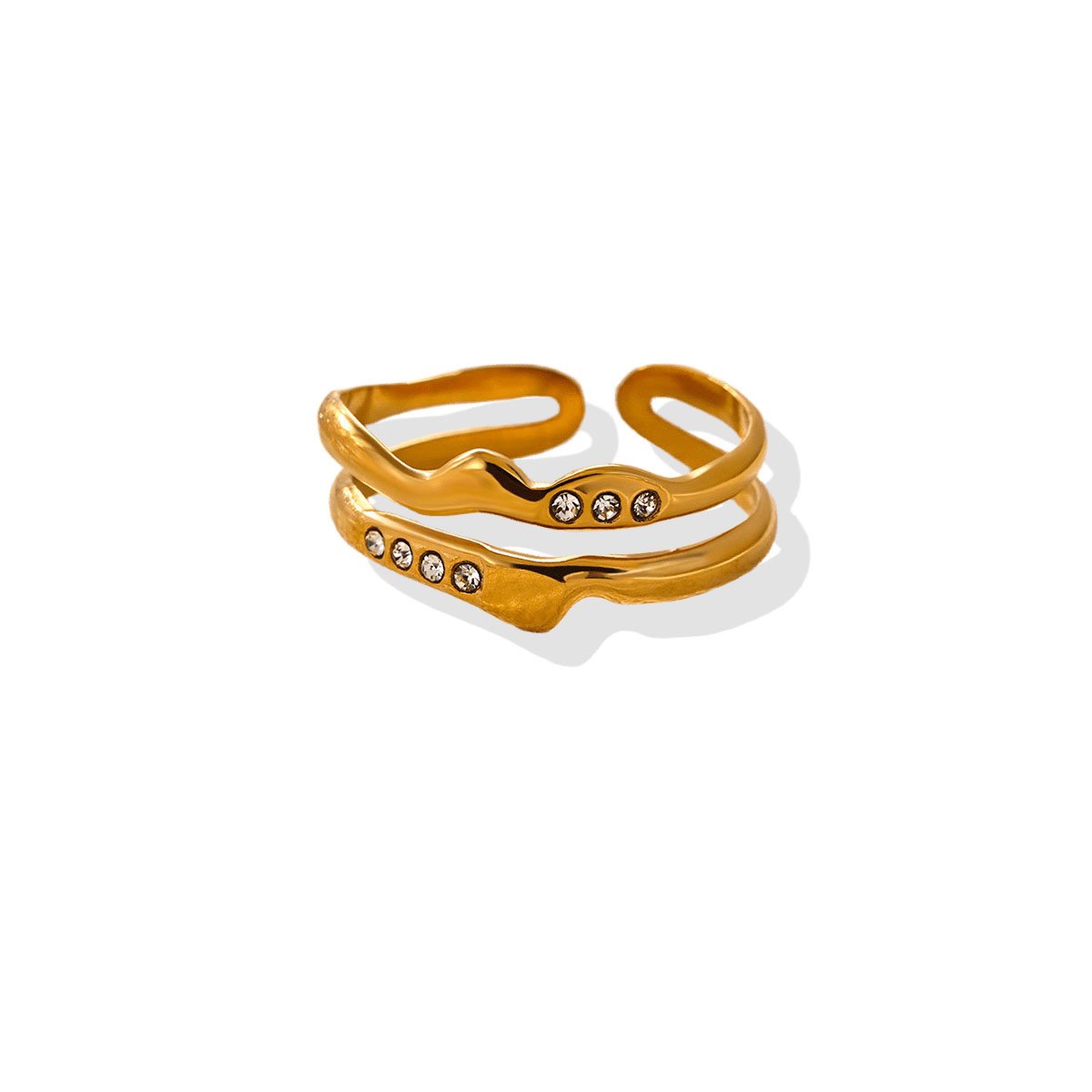 Molten Wave Ring