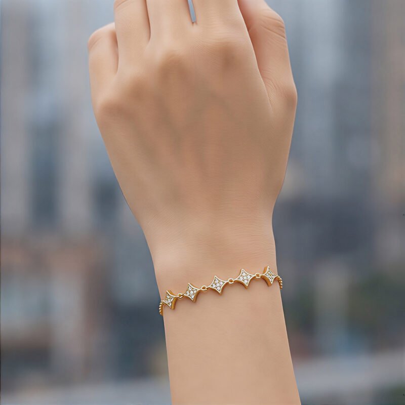Pavé Star Link Bracelet