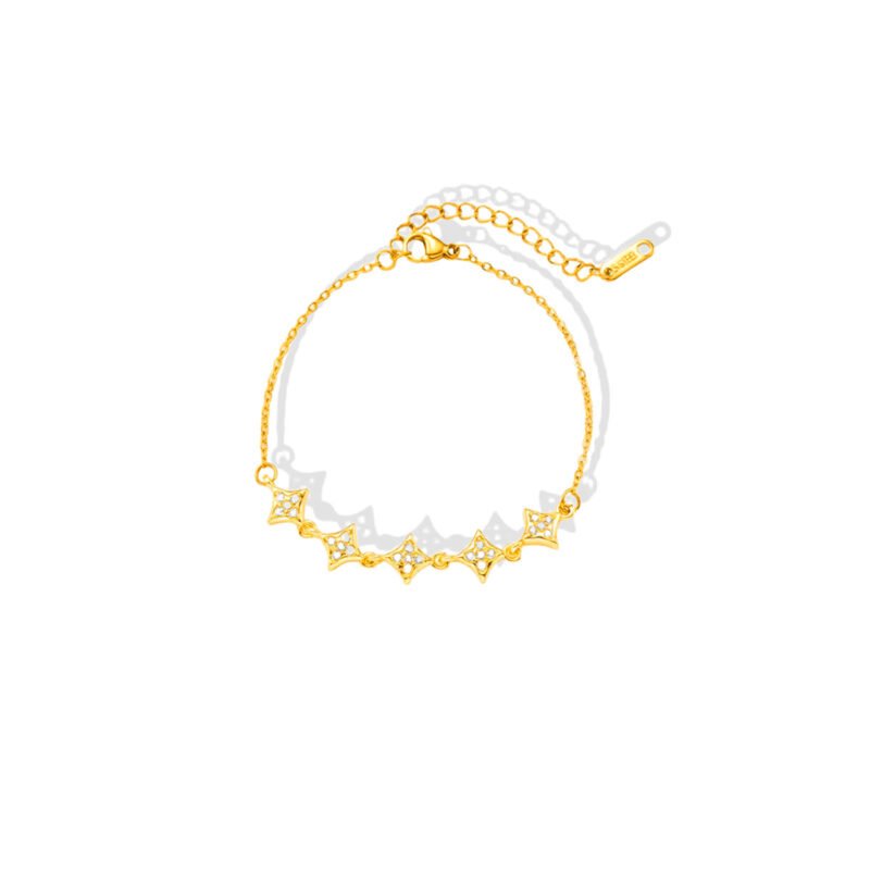 Pavé Star Link Bracelet