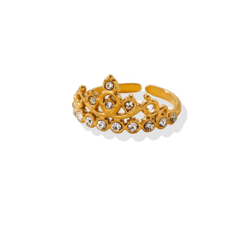 Royal Vine Crown Ring