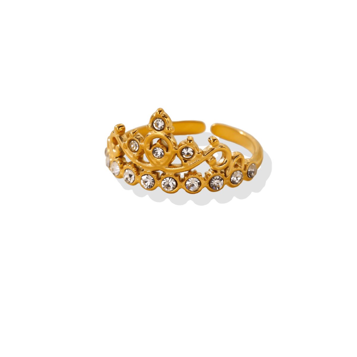 Royal Vine Crown Ring