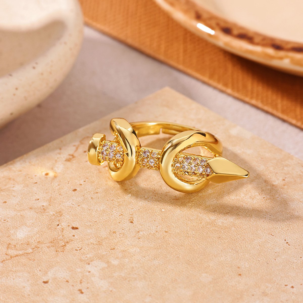 Sculptural Nail Ring - Image 6