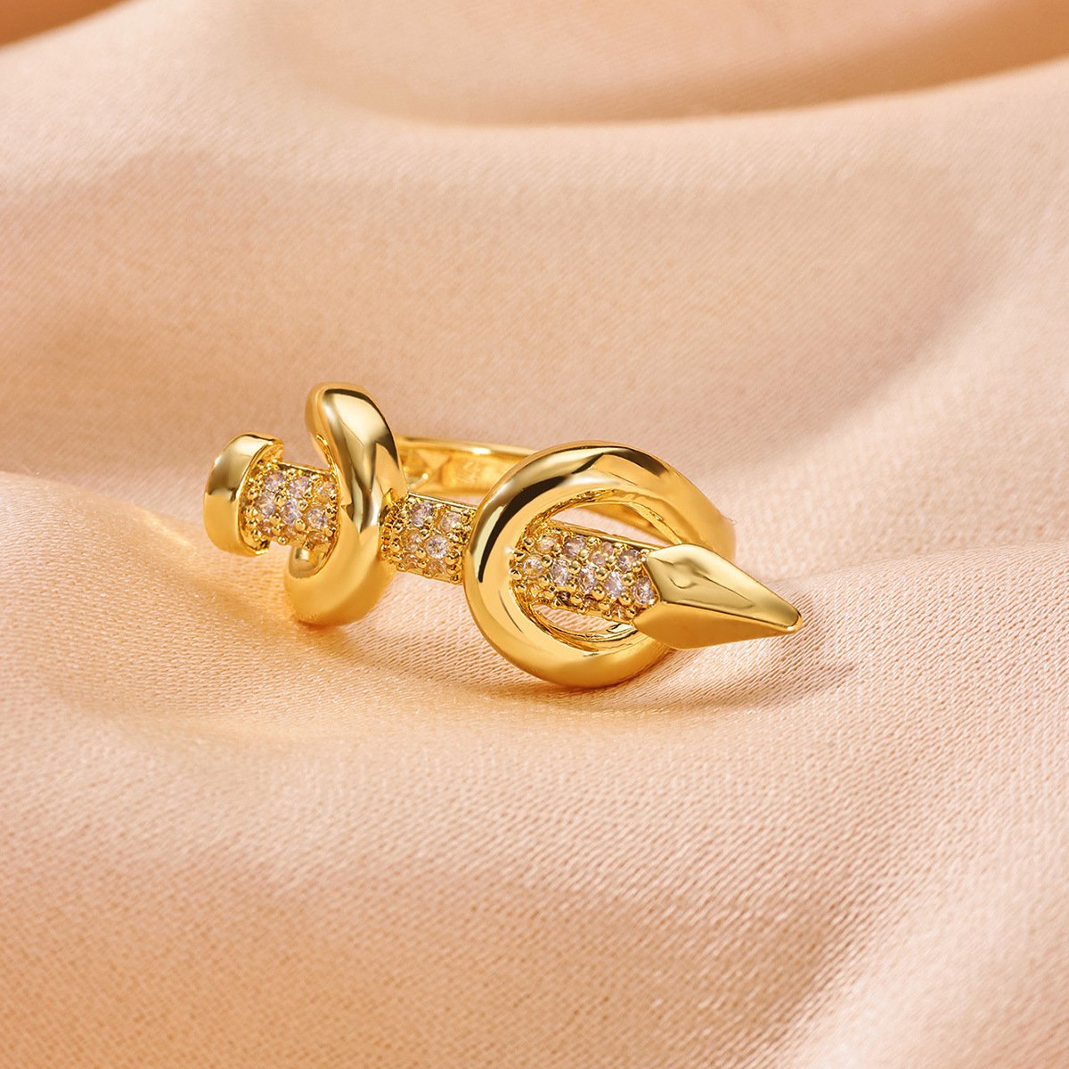 Sculptural Nail Ring - Image 5