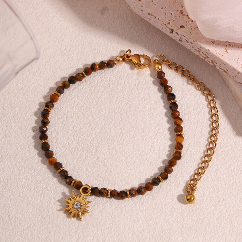 Tiger Eye Sunburst Bracelet