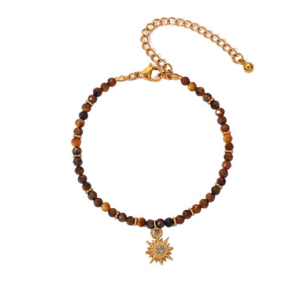 Tiger Eye Sunburst Bracelet