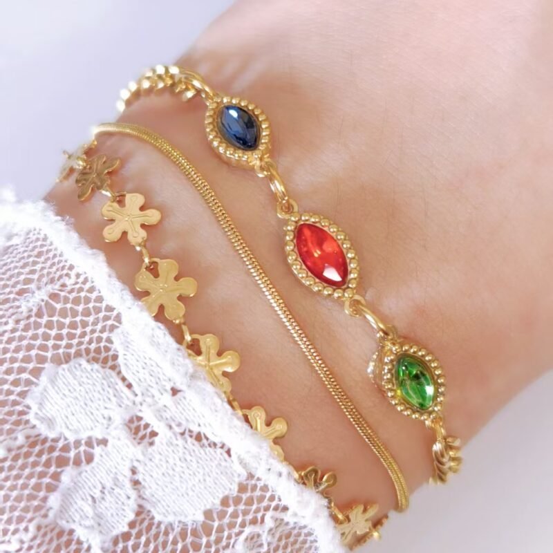 Trio Gem Bracelet