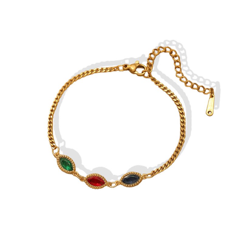Trio Gem Bracelet