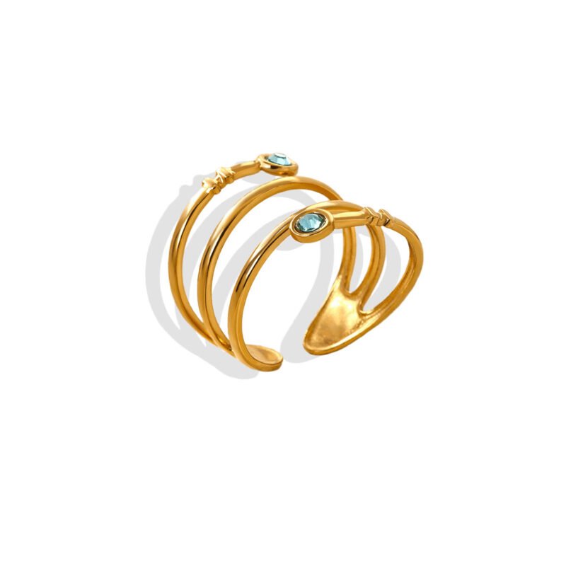 Triple Band Wrap Ring