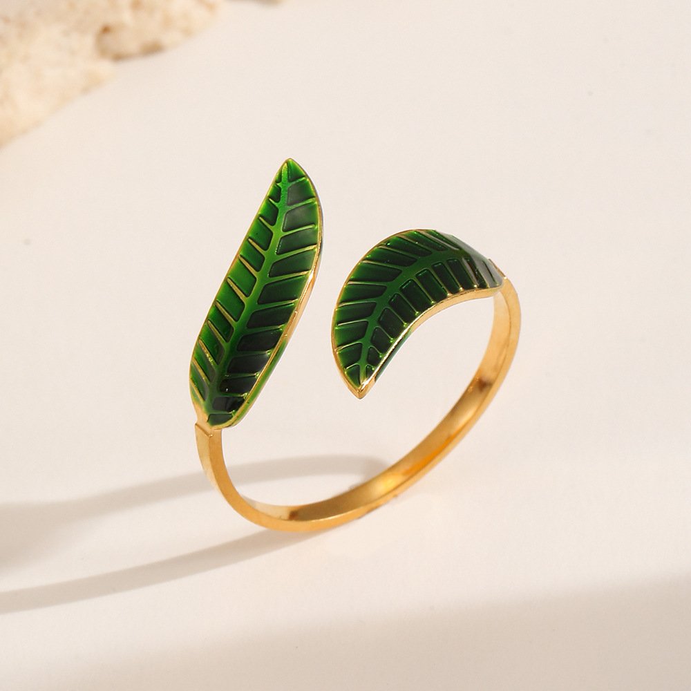 Wrap Leaf Ring - Image 4