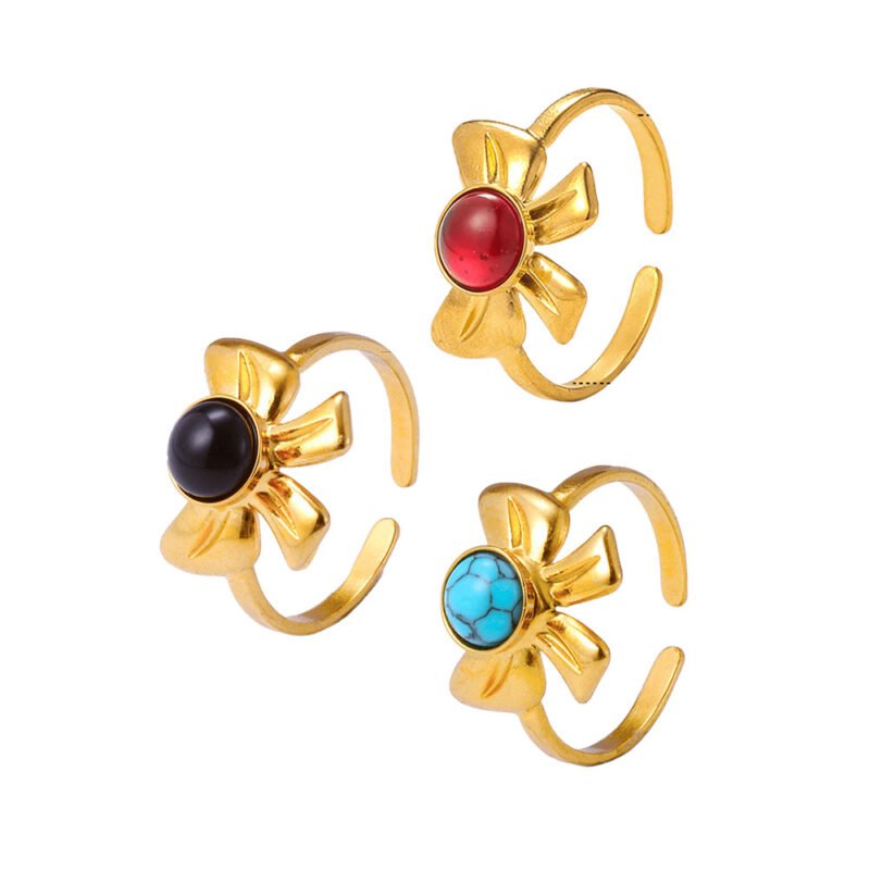 Bow Charm Ring