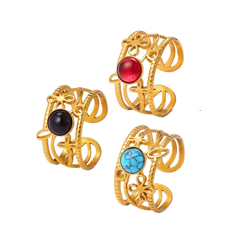 Garden Vine Wide Ring
