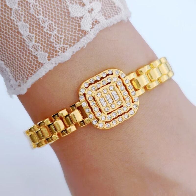 Halo Watch-Link Bangle