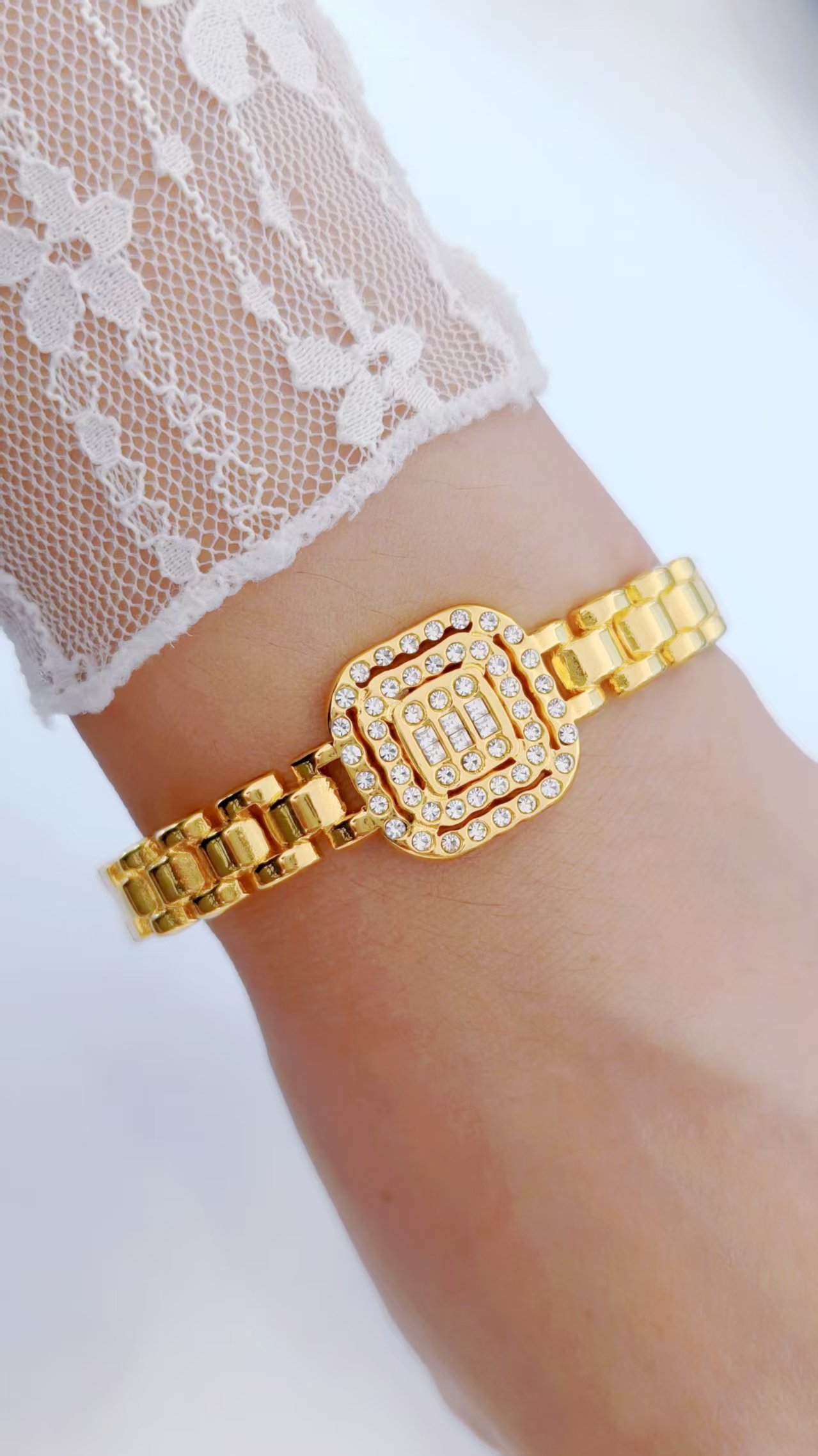Halo Watch-Link Bangle - Image 2