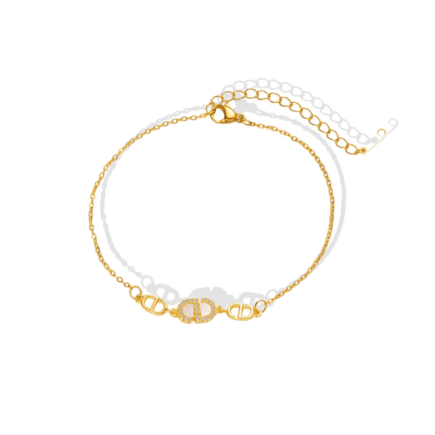 Horseshoe Link Chain Bracelet
