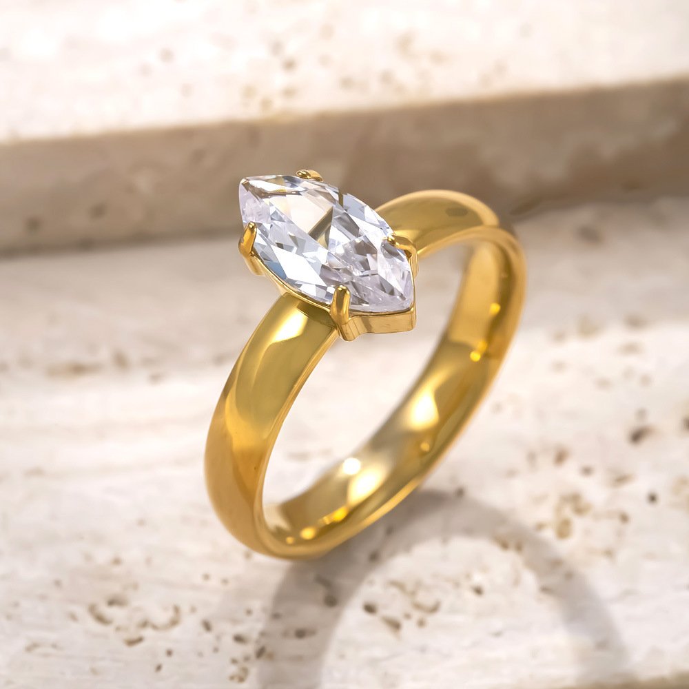 Marquise Muse Solitaire Ring - Image 2