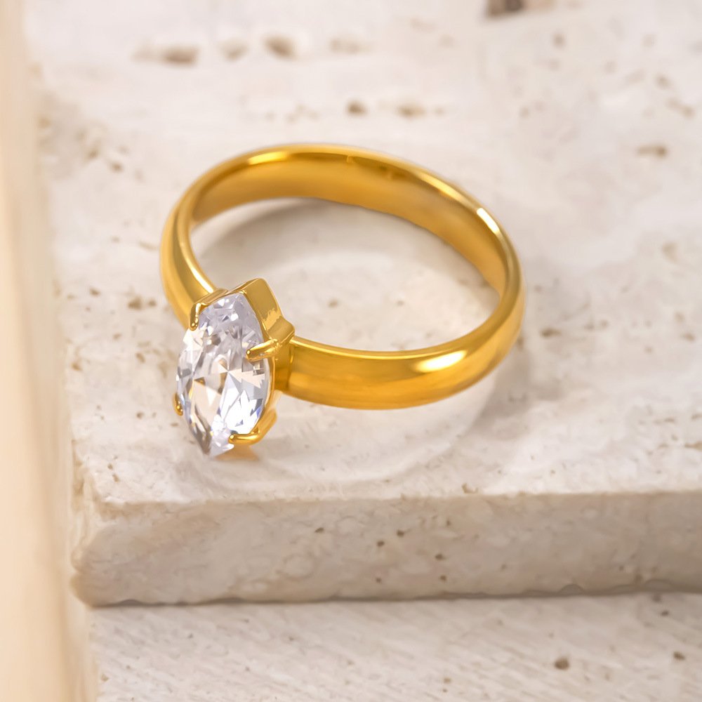 Marquise Muse Solitaire Ring - Image 4