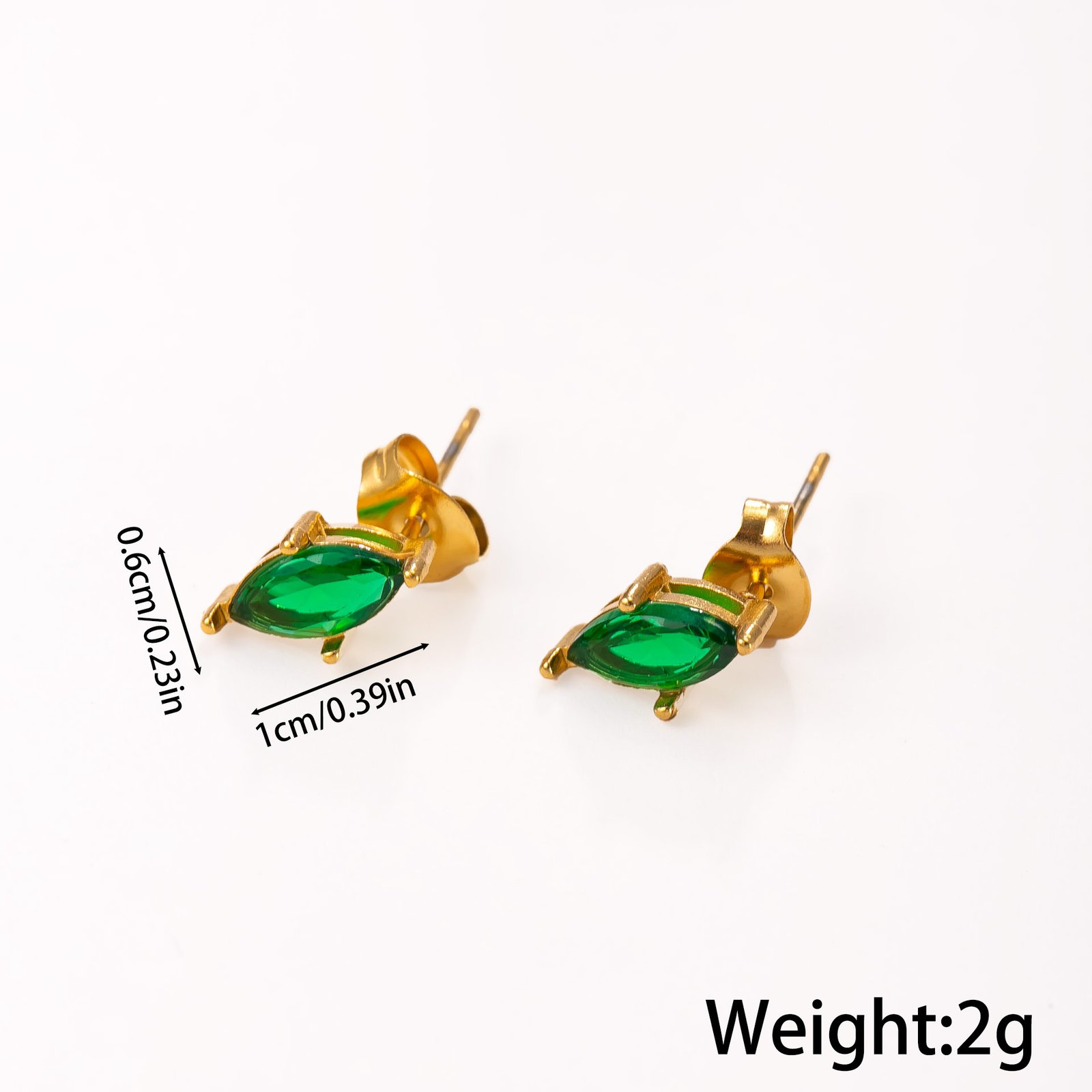 Multi-Shape Gemstone Stud Set - Image 11