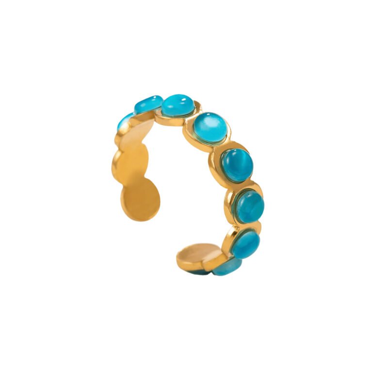 Ocean Pebbles Cat’s Eye Ring
