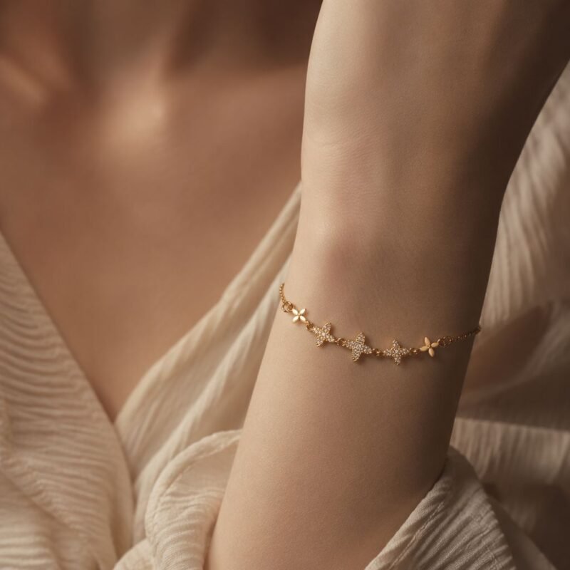 Petal Parade Clover Bracelet