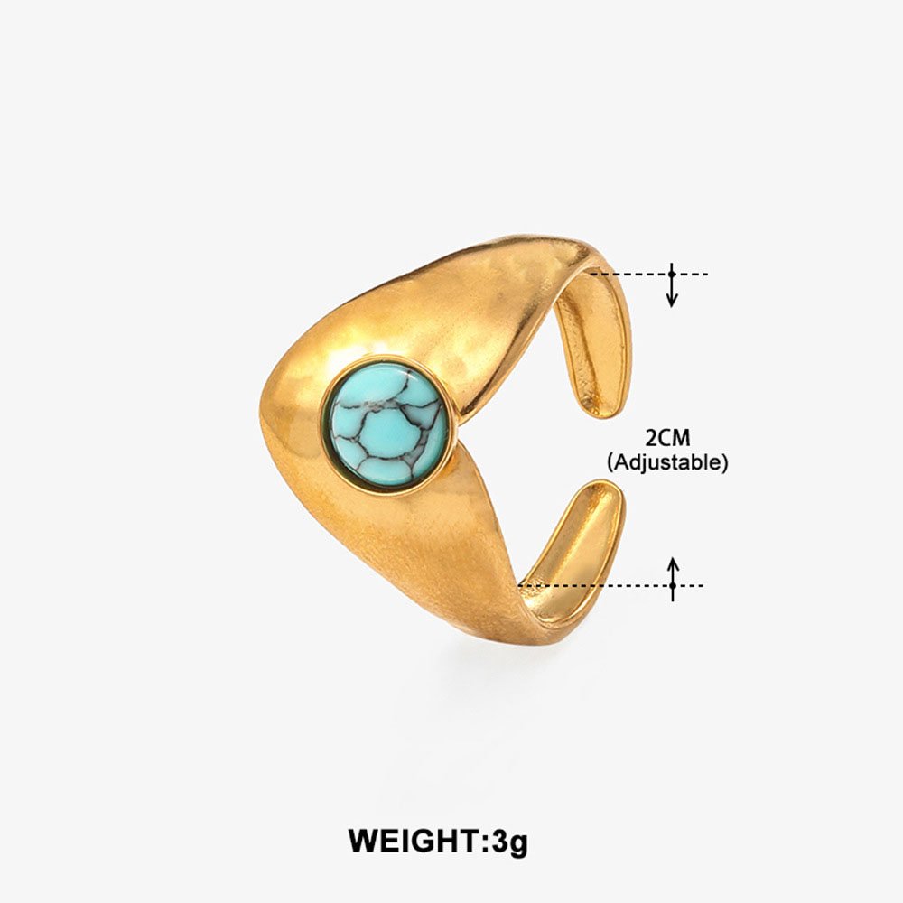 Sculptural Chevron Ring - Image 6