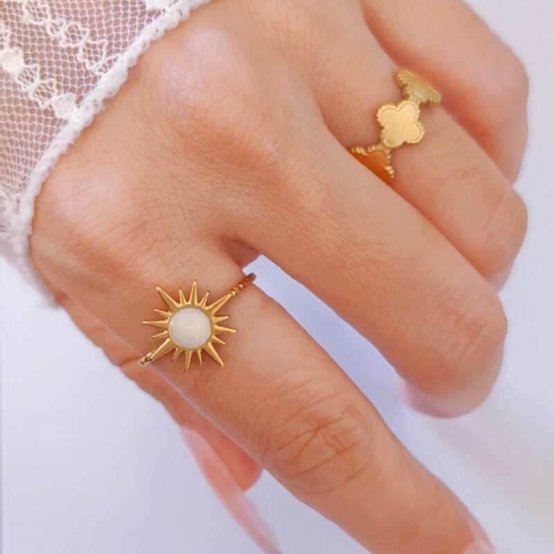 Starburst Beam Open Ring