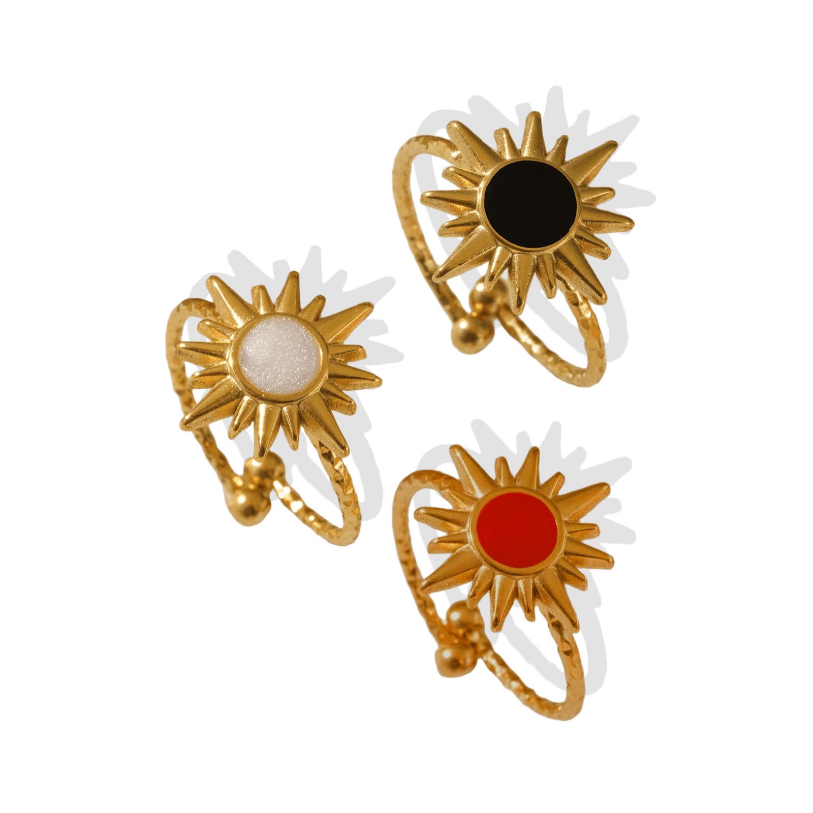 Starburst Beam Open Ring