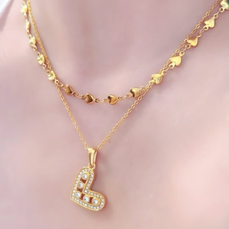 Sweetheart Halo Pendant Necklace