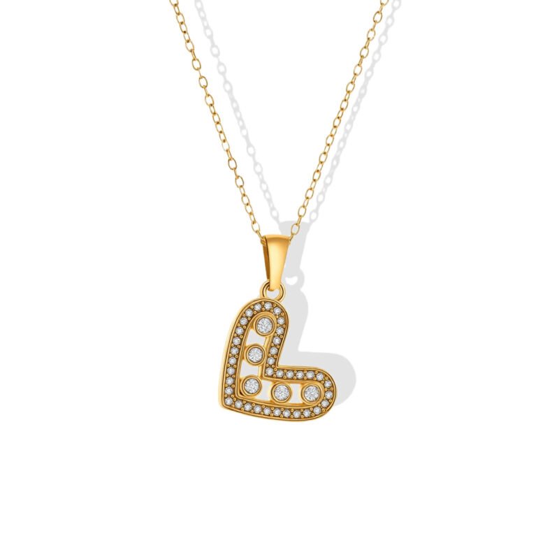 Sweetheart Halo Pendant Necklace