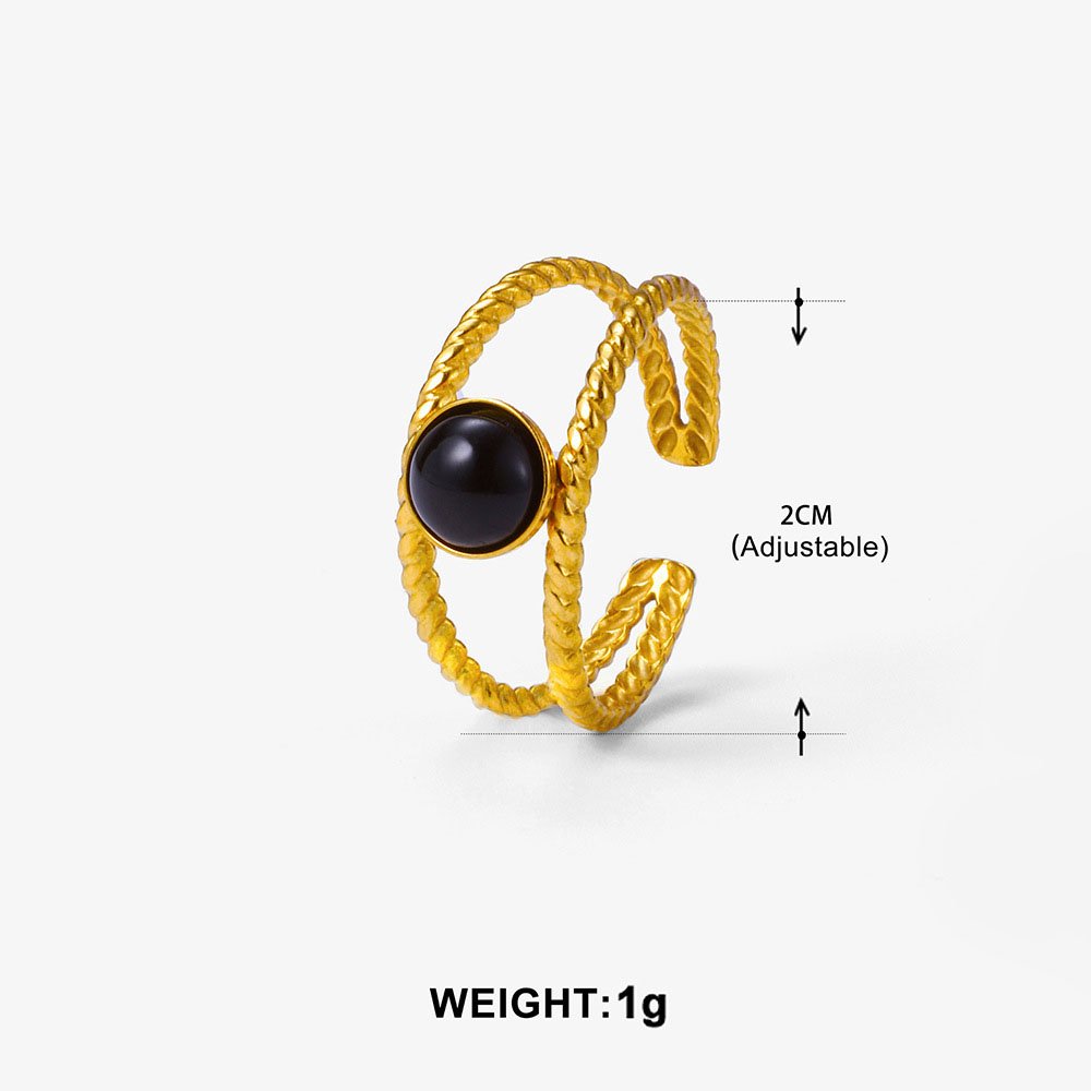 Twisted Rope Ring - Image 2