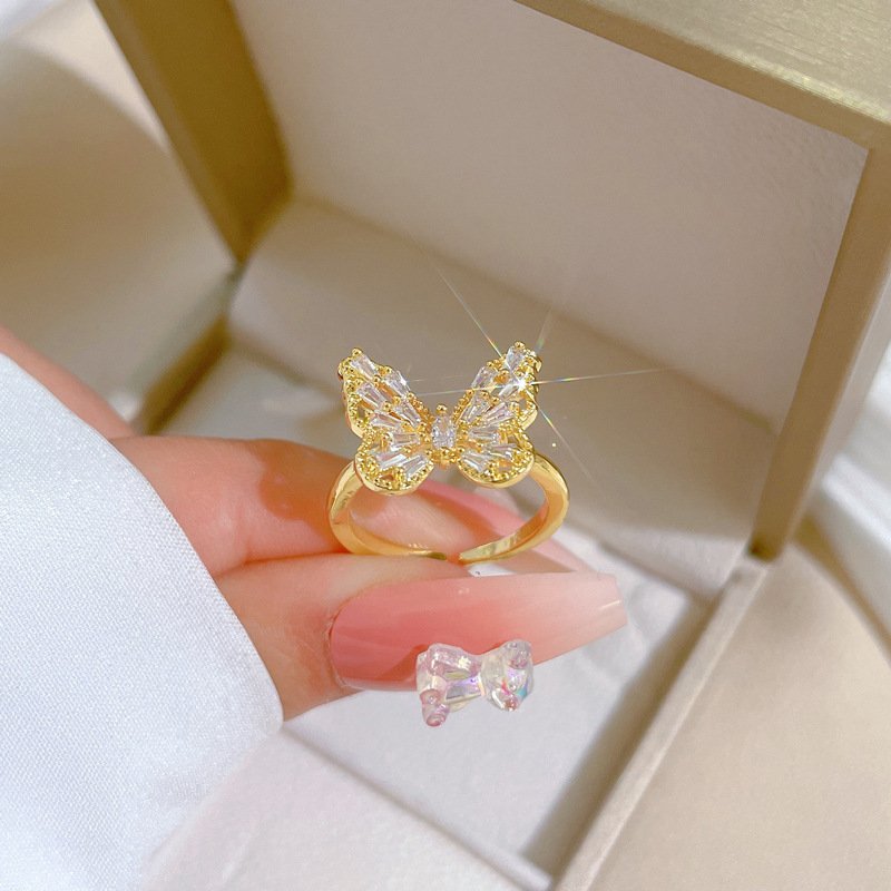 Baguette Butterfly Statement Ring - Image 7