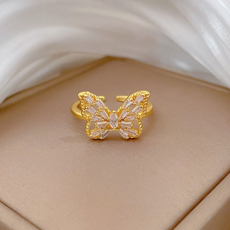 Baguette Butterfly Statement Ring - Image 6