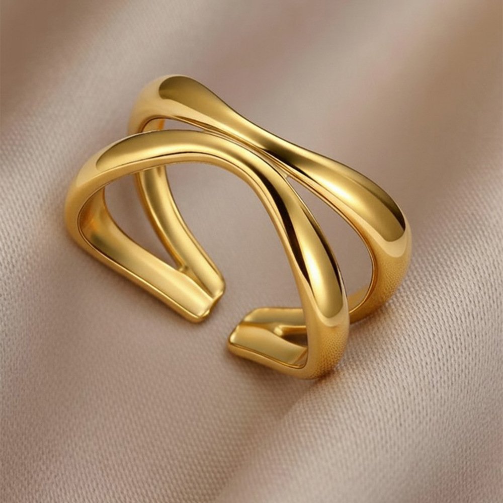 Crossroads Double Wave Ring - Image 2