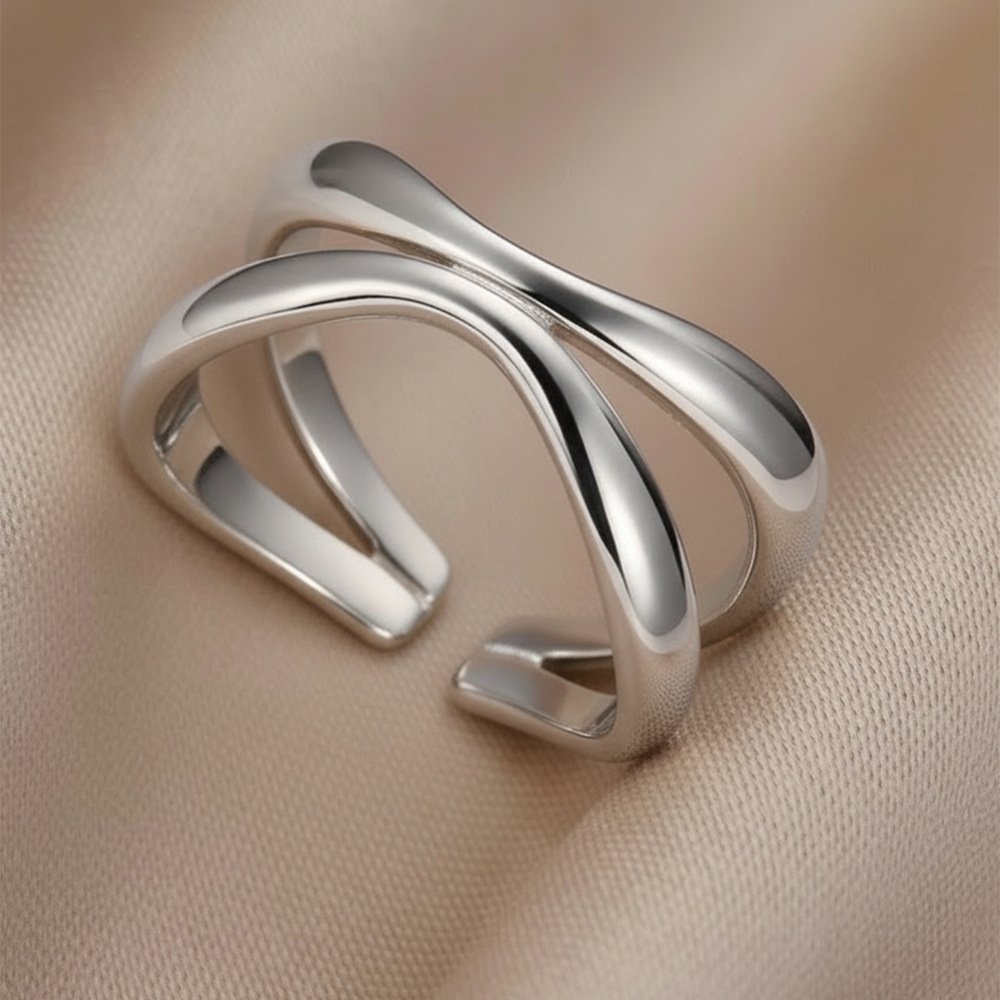 Crossroads Double Wave Ring - Image 3