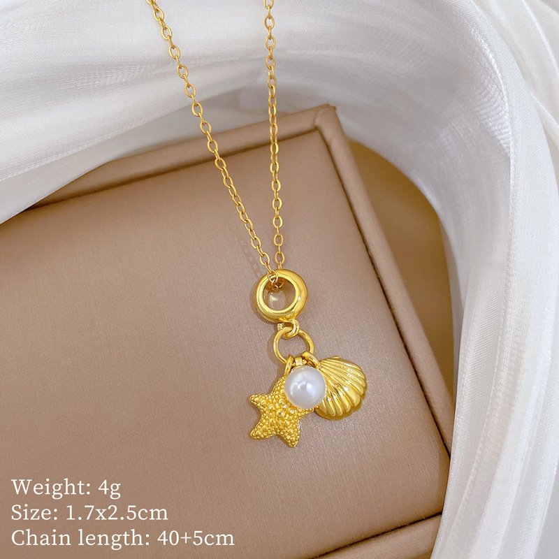 Seaside Charm Trio Necklace