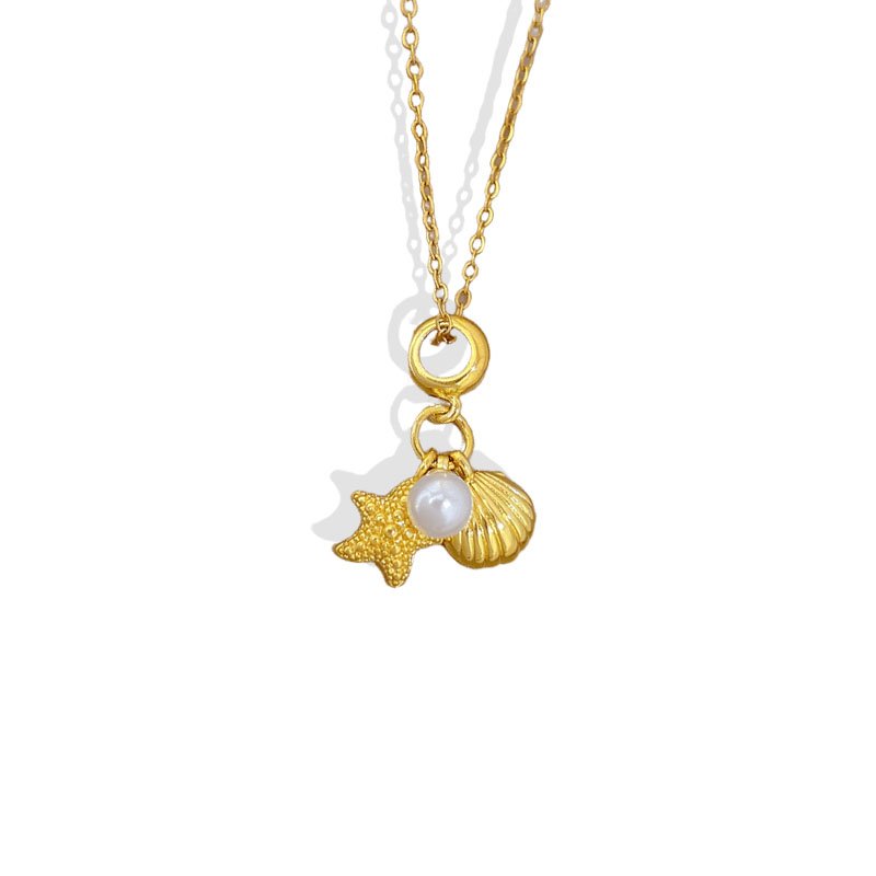 Seaside Charm Trio Necklace