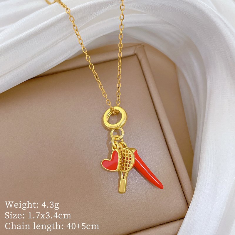 Spicy Serve Charm Trio Necklace