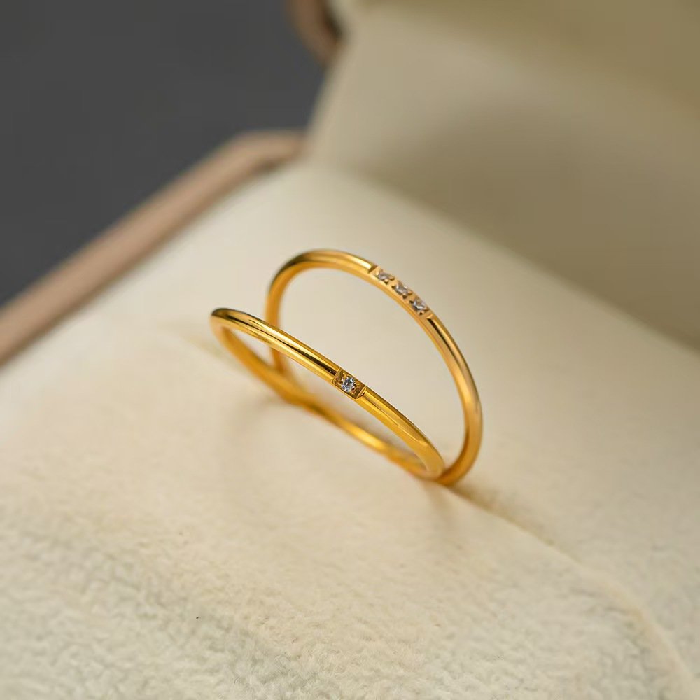 Whisper Thin Crystal Ring - Image 7