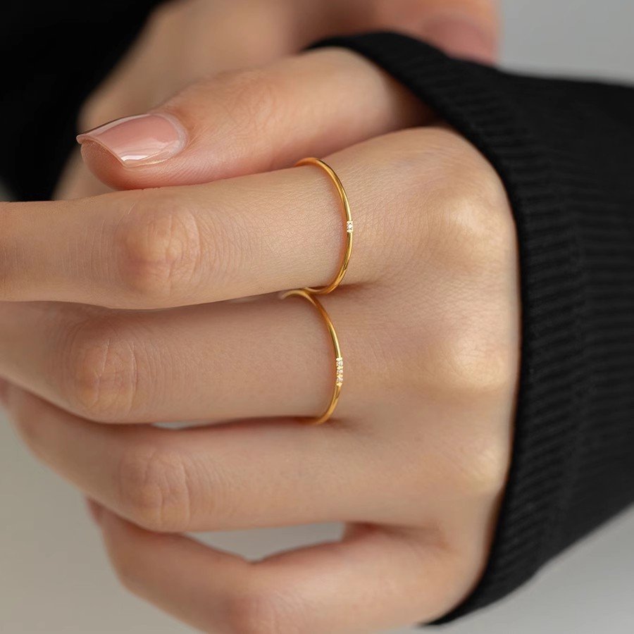Whisper Thin Crystal Ring - Image 4