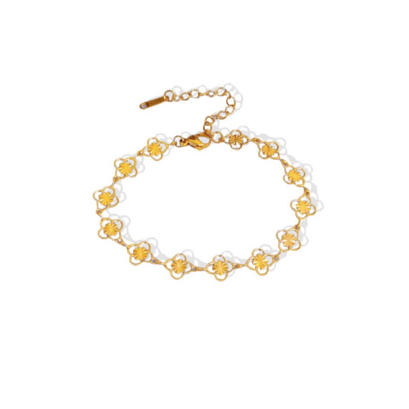 Lucky Clover Lace Bracelet