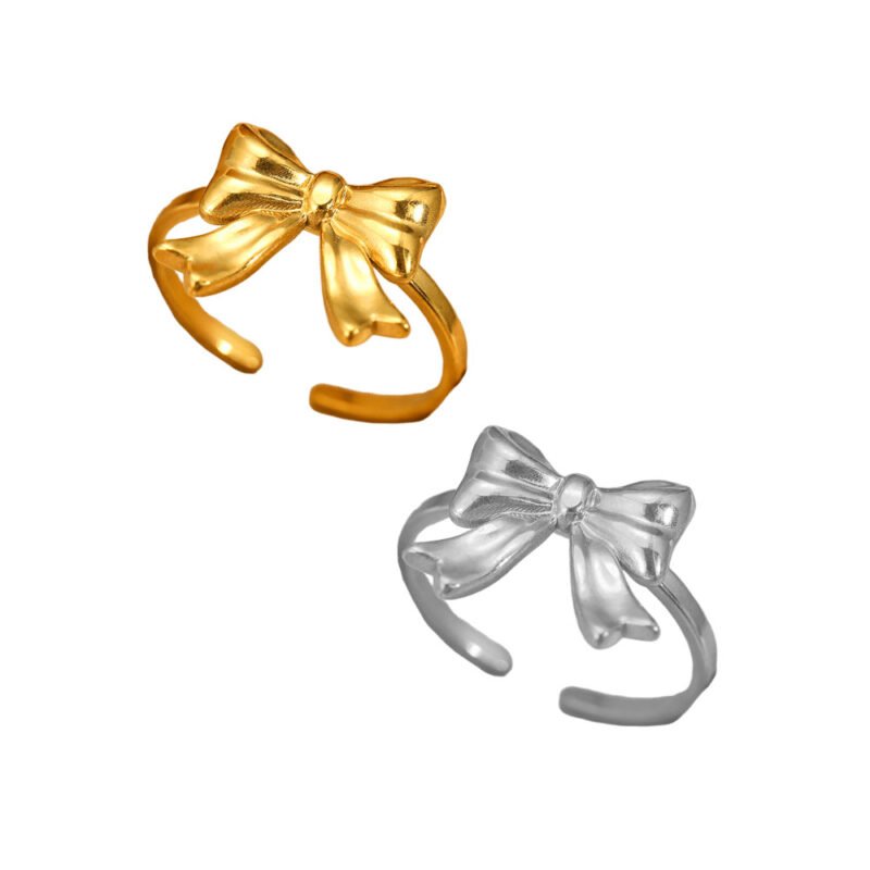 Princess Bow Sculpted Ribbon Ring